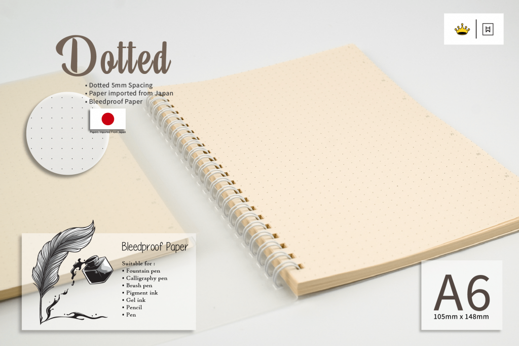 Mini Writing Journal Handwriting A6 mini Journal - Masterprint